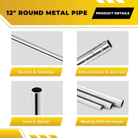 Product details of Premium 316 Stainless Steel Tube Three Quarters Inch Outer Diameter Twelve Inch Length Round Straight Pipe For Marine And Industrial Use Durable Corrosion Resistant Metal Tubing Two Piece Set VALVENTO.