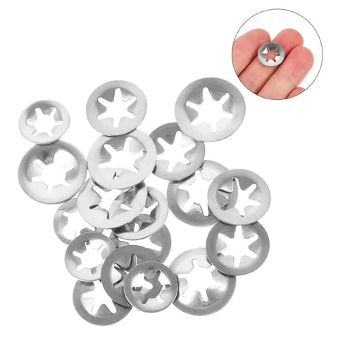 Stainless Steel Retaining Ring Assortment Kit With 30 Pieces Heavy Duty Snap Ring Sets And Bearing Clamps For Automotive Repair Machinery DIY Projects