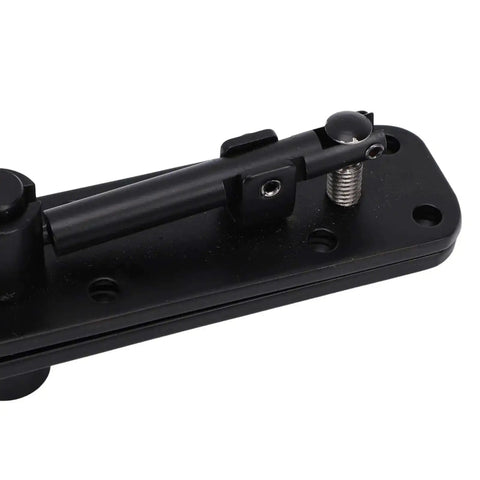 Concealed Pivot Door Hinge Set 570Lb Load Bearing 360 Degree Silent Rotation Heavy Duty Stainless Steel Hardware