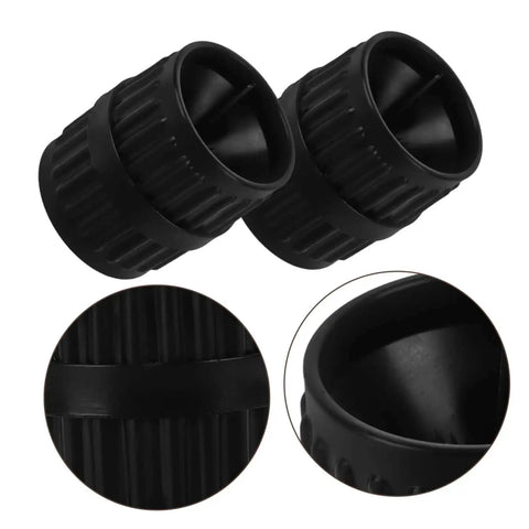 Two Piece Tubing Reamer Tool For Deburring Inner And Outer Chamfering Portable Plumbing Reamer Set For Copper Pipes