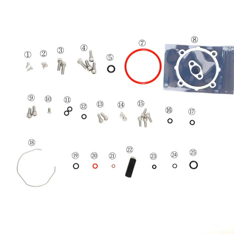 Gasket And O Ring Repair Kit For Classic And Classic Pro Espresso Machine With Viton Silicone Seals PTFE O Rings And Stainless Screws Replacement Set