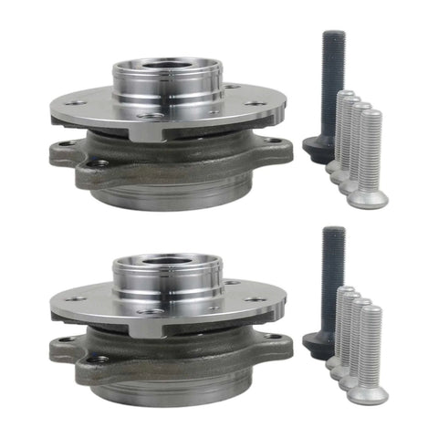 2X Wheel Hub And Bearing Assembly Replacement For 2009-2015 Audi A4 A5 A6 A7 A8 Quattro AWD Q5 SQ5 S4 S5 Front Side