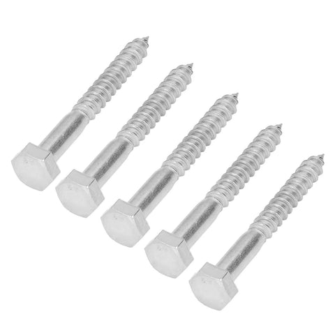 Premium 304 Stainless Steel Half Thread Hex Lag Screws Self Tapping For Wood Carpentry And Outdoor Roof Components Built To Last