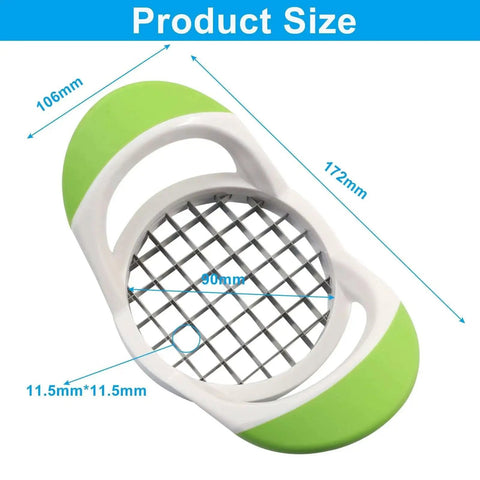 Effortless 1 Pack Potato Fries Cutter With 304 Stainless Steel Blades Handheld French Fry Slicer For Uniform Potatoes and more