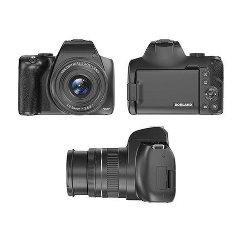Industrial 4K 72MP Intrinsically Safe Camera With IP54 Explosion Proof Zone 1 Rating, shown from front, back, and side views