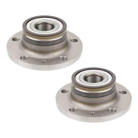 Rear Wheel Hub And Bearing Assembly 512319 Pair For VW Jetta Passat Beetle Tiguan 5 lug, displayed front view