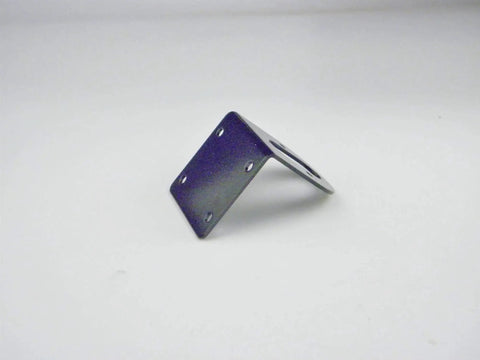 Side view of Universal Motor Mounting Bracket for 555 550 545 540 Motors in Cutting Machines, steel anti-rust base.