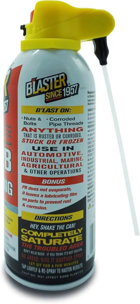 ProStraw Dual Spray Rust Penetrant And Lubricant For Automotive Industrial Marine And Plumbing Gear 11 Oz Pack Of 12 can front view