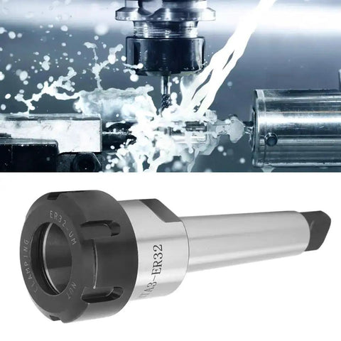 MTA3 Morse Taper Collet Chuck Holder For ER32 Collets Carbon Steel CNC Milling Lathe Part DIN6499B Precision With 0.012mm Runout