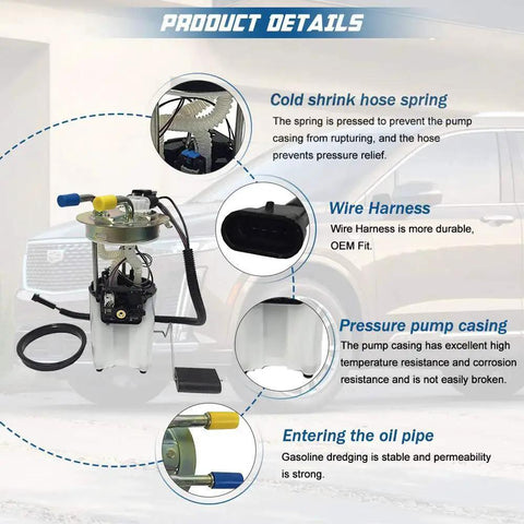 Chevy Trailblazer Fuel Pump Replacement With Sending Unit For 2002 To 2004 Models And GMC Envoy XL 2003 To 2004
