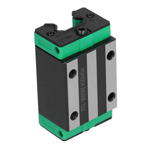 Heavy Duty Linear Slider Block For CNC Machines And Industrial Automation, HGH25CA Steel Rail Slider Block with Rock Solid Stability