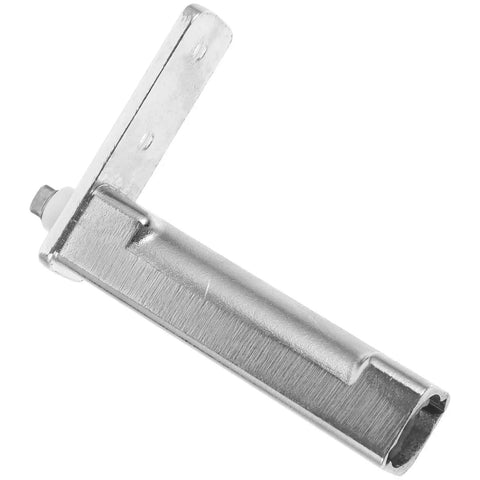 Automatic Stainless Steel Freezer Door Closer Pivot Hinge Replacement, Adjustable 4.33 X 2.76 Inches, Commercial Refrigerator Hardware