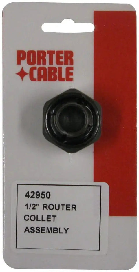 One Half Inch Router Collet Pro Grade For One Half Inch Shank Bits Auto Release Design Reduces Bit Runout Replacement Adapter
