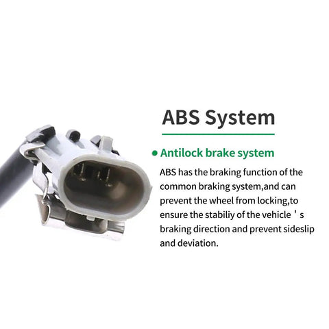 Close-up of ABS system connector for Front Wheel Bearing Hub Assembly For 2002 2007 Saturn Vue 2005 2006 Chevy Equinox 2006 Pontiac Torrent