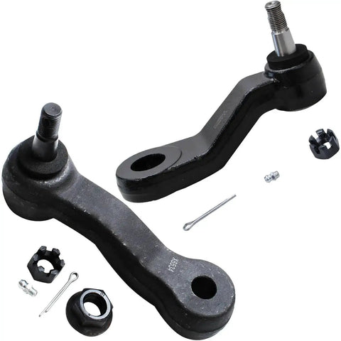 Beefed Up Front End Control Arms Kit 13Pc For Chevy Express 2500 And GMC Savana 2003 To 2005 7300 GVW Replacement shown