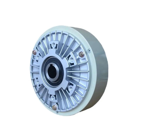 0.6 Kgf M Hollow Shaft Electromagnetic Powder Brake For 24V Air Shafts, compact design for tension control applications