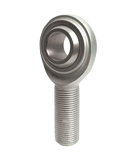 3/16 in Right-Hand Male Rod End CM-3 Economy Single Threaded Bearing for Linkages and Control Arms, metal construction