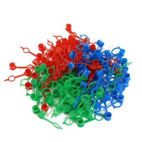 800 Pcs Zerk Fitting Dust Cover Caps Kit For M6 M8 M10 Polyethylene Plastic Red Blue Green Color Set