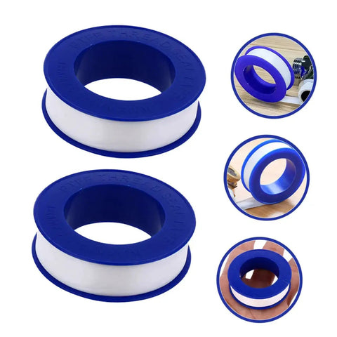 12 Rolls High Temp PTFE Sealing Tape For Water Leaks Faucets Shower Heads Garden Hoses Plumber Tape Leak Proof Thread Sealant