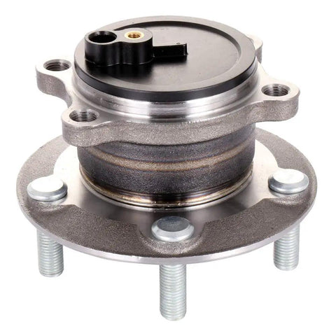 Plug-And-Play Rear Wheel Bearing And Hub Assembly For 2014-2016 Mazda 3 And Mazda 3 Sport With 5 Lugs And ABS, Exact Fit