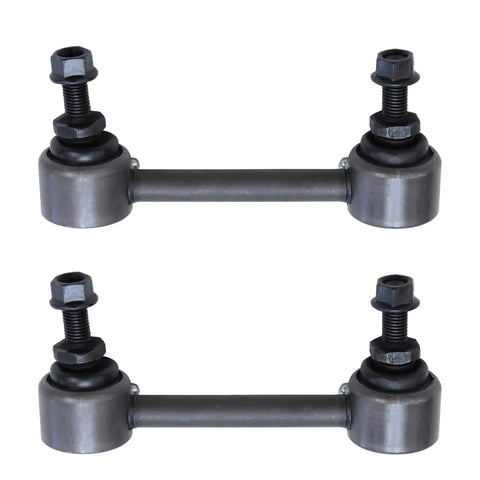 Sway bar links from RWD Front Wheel Hub And Bearing Assembly With 16mm Thread Outer Tie Rod End And Sway Bar Link Replacement Kit For 2009 2010 2011 2012 Chevy Colorado And GMC Canyon ABS Model Coil Suspension 6 Piece Set.