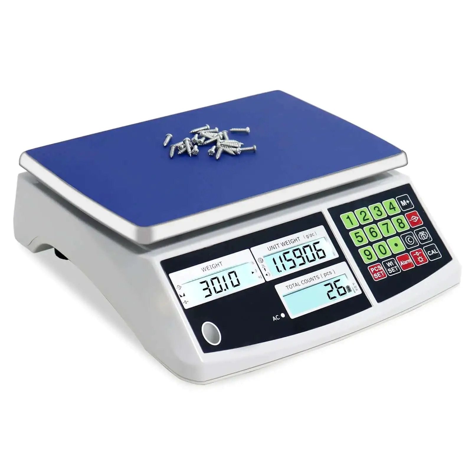 Heavy Duty Digital Counting Scale 30Kg 66Lb With Zero ...