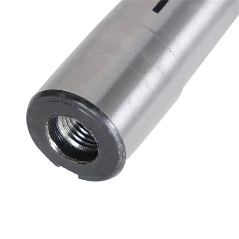 Close-up of a steel collet from 29 Piece R8 Steel Spring Collet Set for CNC Milling Chuck and Lathe Tool Holder