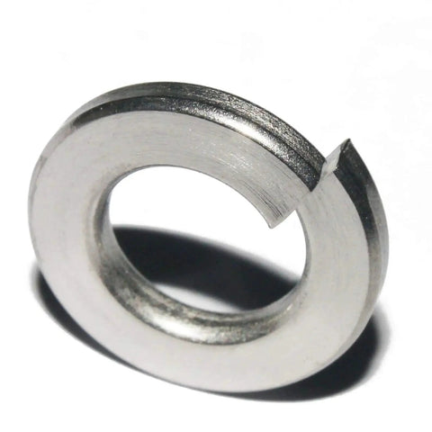 Split lock washer, 1/4 inch, 18-8 stainless steel, Amazon brand