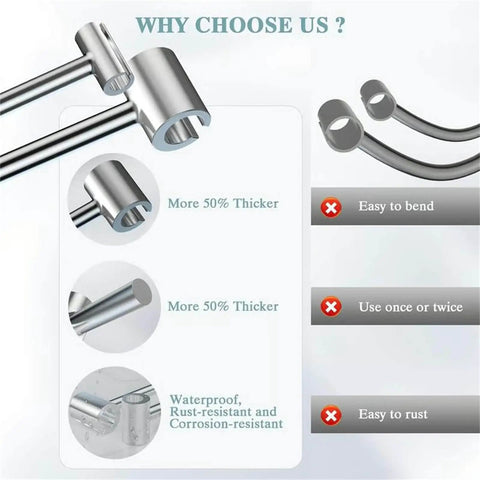 Comparison of door hinge adjustment tool showing thick, corrosion-resistant steel vs. thinner, rust-prone alternatives.