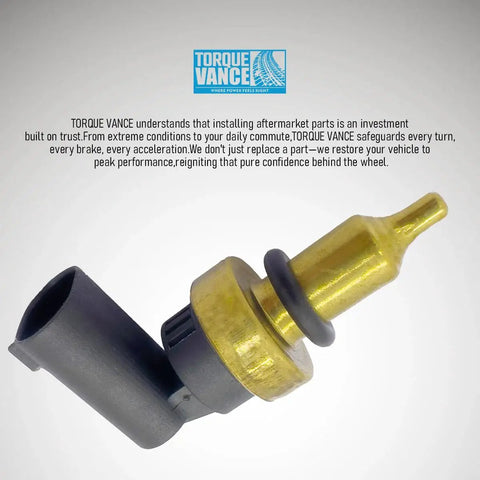 Coolant Temperature Sensor By TorqueVance Direct Fit For Mercedes Benz A Class B Class C Class E Class Models 0009050600 0009056102 0041539728 0999053700 Replaces OE Units And Improves Engine Temperature Readings