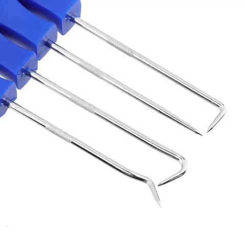 Close-up of 4-piece tool set included in Silicone E61 Group Head Gasket 8mm For Espresso Machines 2 Piece Portafilter Gasket Replacement