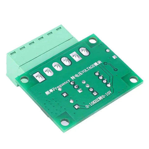 FV-500Hz5V Frequency To Voltage Converter Module 0-500Hz To 0-5V Analog Output green circuit board