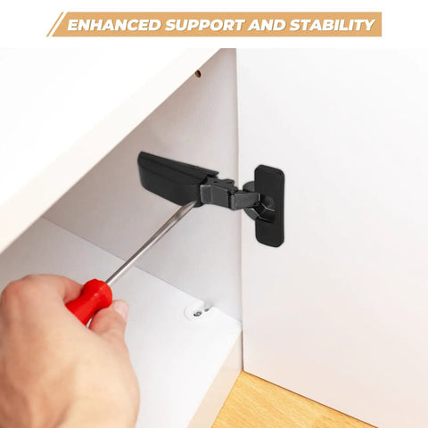 Soft Close Cabinet Door Hinges With Hidden Damping Buffer, Quiet Two Stage Closing, Easy Install For Kitchen Cabinets And Cupboards