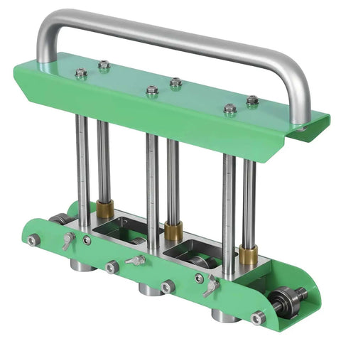 Heavy Duty Sheet Metal Bender Station For 0 To 90 Degree Bends, Disc Bending Machine with Wear Resistant Folding Tool, front view