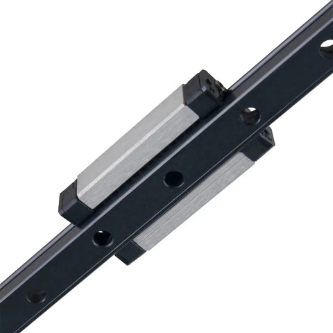 Heavy Duty 650mm Linear Rail Guide Set With Carriage Blocks For 3D Printers And CNC Machines Two Pack Black Finish