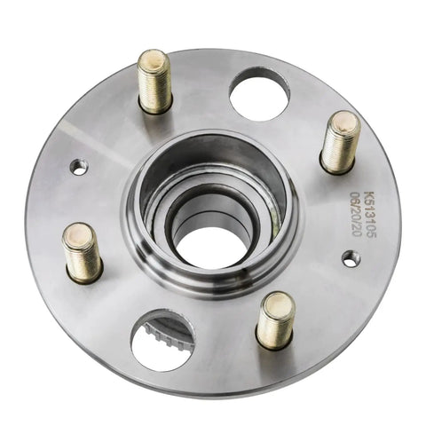 Two Piece Rear Wheel Bearing And Hubs Assembly With ABS Ring And 4 Lug For Honda Civic 1992 1995 1999 2000 Civic Del Sol 1995 1997 Acura Integra 1990 2001 4 Wheel ABS