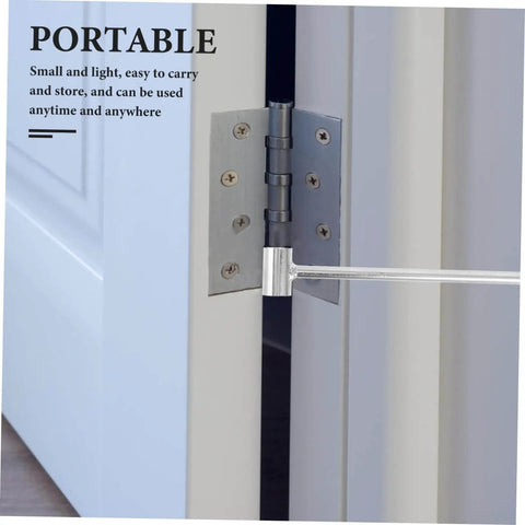 Pro Grade Adjustable Hinge Wrench For Heavy Duty Doors And Furniture in use adjusting door hinge gap