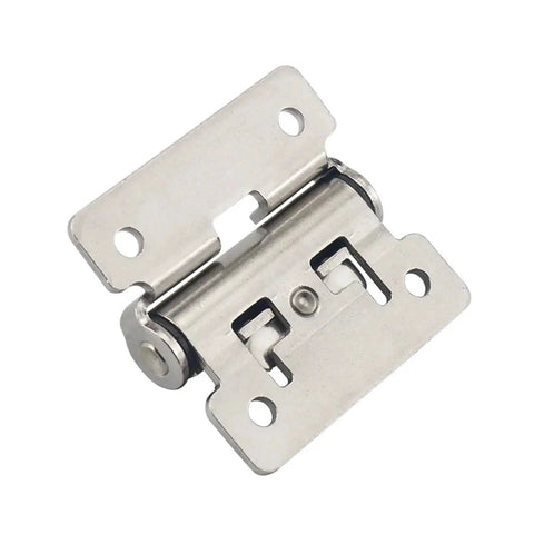 Stainless steel damping hinge with adjustable torque for folding cabinet doors, 1pc