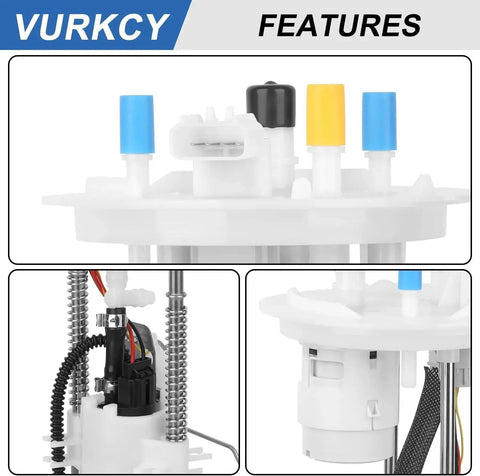 Electric Fuel Pump Module With Sending Unit For Ford F150 2004 2005 2006 2007 2008 V6 4.2L V8 4.6L 5.4L OE Replacement E2434M