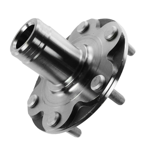 Metal front hub from Front Wheel Bearing And Hub Kit For 1996-2002 4Runner, 2001-2007 Sequoia, 1995-2004 Tacoma, 2000-2006 Tundra