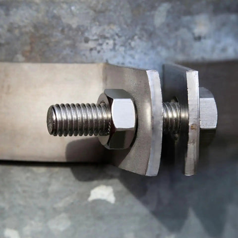Installed 206 Piece Metric Lock Nuts And Hex Nuts Assortment Kit Nylon Insert Nylock 304 Stainless Steel M3 To M10 in use