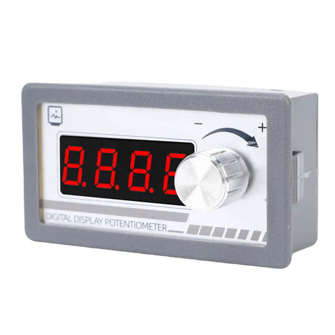 Digital Potentiometer 10K With 4 Digit LED Display Programmable Potentiometer For DC Speed Controllers PLC Inverters Real Time Output Feedback For Precise Speed Control In Industrial Automation Systems