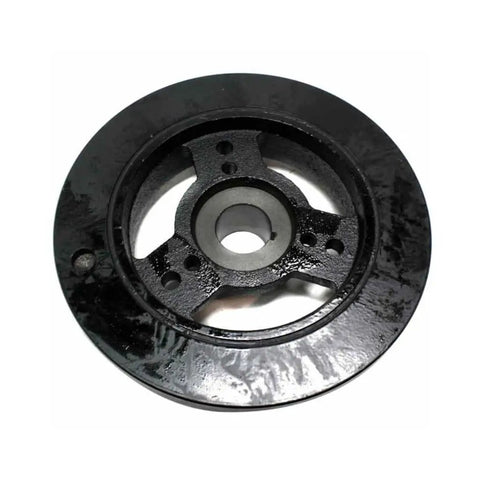 Harmonic Balancer Replacement For Jeep Wagoneer 1990, Black Serpentine Drive Belt Pulley With Keyway, 1 Mounting Hole