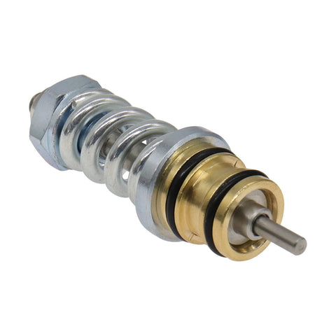Unloader valve kit for high pressure washer pumps; brass valve with steel spring and seals