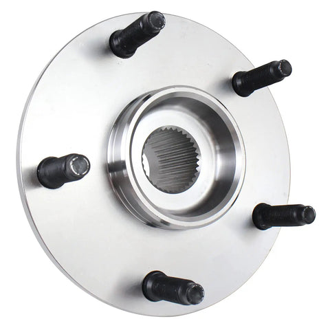 Front Wheel Hub Bearing Assembly 515006 For Dodge Ram 1500 1994 1999 4x4 With 5 Lugs Non ABS Front Pair Replacement Kit