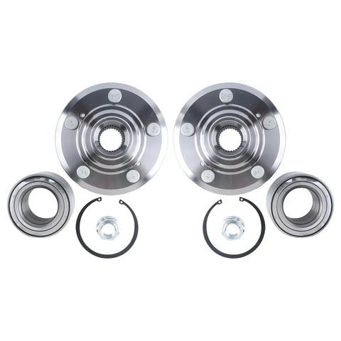 Front Wheel Hub Bearing Kit Set 2 Pack For 2007 2010 Acura RDX And 2007 2011 Honda CRV 5 Lug BR930583K Brand New Factory Sealed