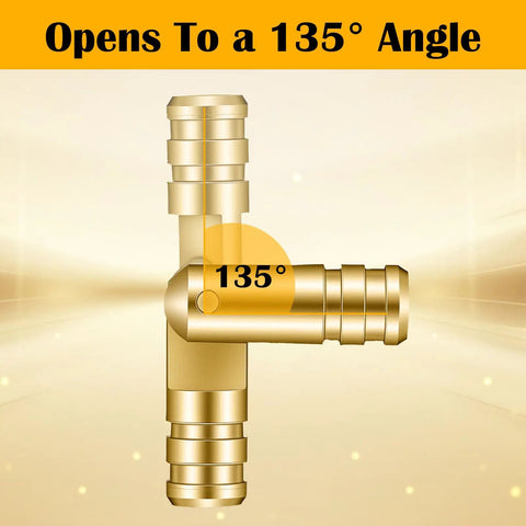 30 Pack Brass Barrel Hinges Set for Jewelry Boxes and Small Woodworking Projects, 135 Degree Hidden Cylinder Hinges featured