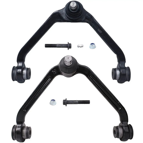4WD Front End Kit For Ford Explorer, Ranger, Mazda B4000, B3000, Mercury Mountaineer 14 Piece Replacement Set shown with control arms