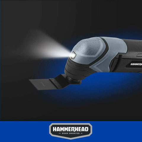 Versatile 2 2 Amp Oscillating Multi Tool Kit With Flush Cut Blade Semicircle Saw Blade Sanding Pad And Three Sanding Papers