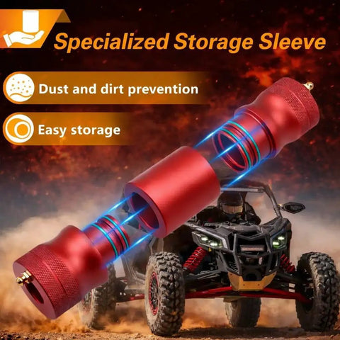 30mm 39mm Wheel Bearing Grease Tool For UTV And ATV Front Rear Lubrication With Integrated Storage Tube over off-road vehicle